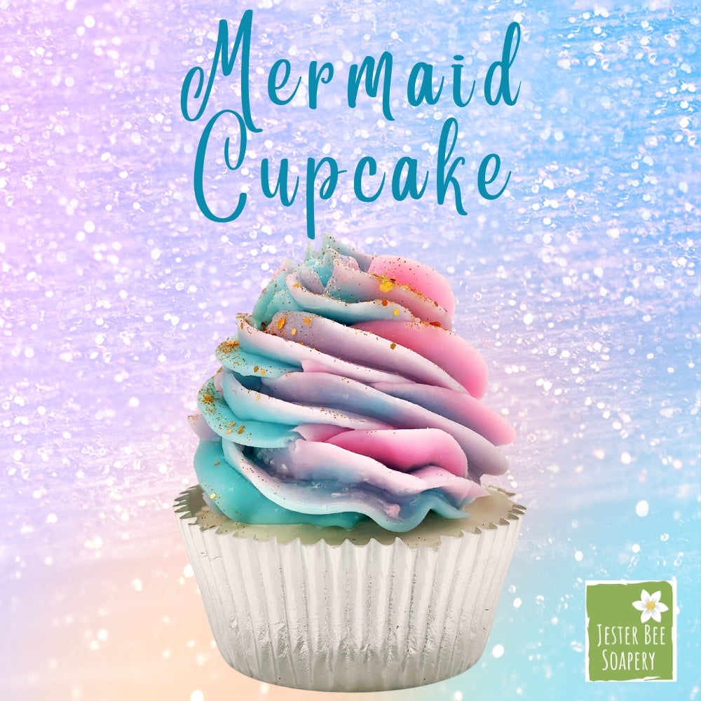 Mermaid Cupcake Soap