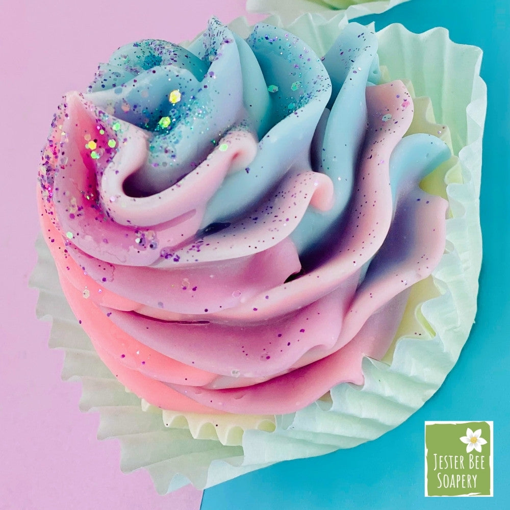 Mermaid Cupcake Soap